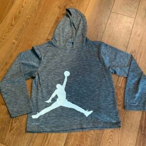 Jordan: Nike Dri-Fit Jumpman Logo Pullover Hoodie Sweatshirt Size M